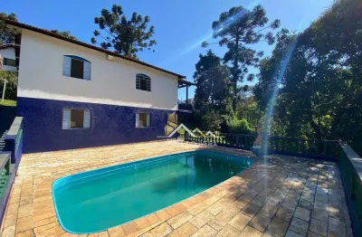 Chácara com 4 dormitórios à venda, 1500 m² por r$ 750.000,00 - terra preta - mairiporã/sp