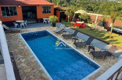 Chácara com 2 dormitórios para alugar, 1000 m² por r$ 1.000,00/dia - terra preta - mairiporã/sp