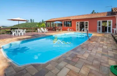 Chácara com 6 dormitórios à venda, 2300 m² por r$ 1.325.000,00 - bairro alto - igaratá/sp