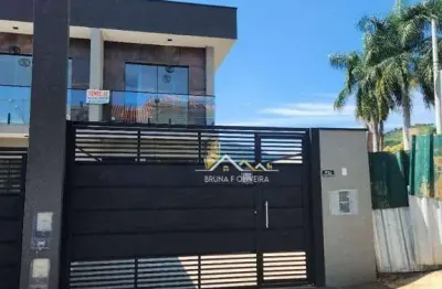 Sobrado com 3 dormitórios à venda, 117 m² por r$ 795.000,00 - jardim jaraguá - atibaia/sp