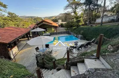Chácara com 3 dormitórios à venda, 851 m² por r$ 800.000,00 - centro - piracaia/sp
