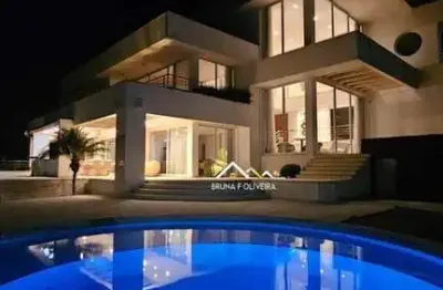 Casa com 5 dormitórios à venda, 600 m² por r$ 5.000.000 - tanque - atibaia/sp