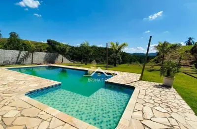 Sítio com 3 dormitórios à venda, 57000 m² por r$ 1.200.000,00 - mascate - nazaré paulista/sp