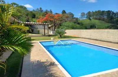 Chácara com 2 dormitórios à venda, 1750 m² por r$ 730.000,00 - arara dos pereiras - bragança paulista/sp