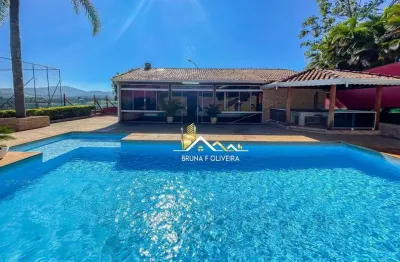 Chácara com 4 dormitórios à venda, 2000 m² por r$ 1.550.000,00 - bairro canedos - piracaia/sp