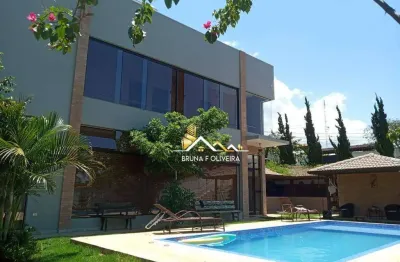 Chácara com 4 dormitórios à venda, 1171 m² por r$ 1.650.000 - cidade nova - bom jesus dos perdões/sp
