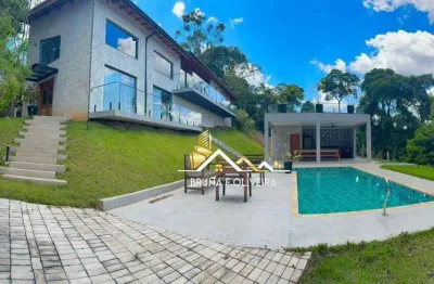 Casa com 4 dormitórios à venda, 300 m² por r$ 1.700.000,00 - ponte alta - atibaia/sp