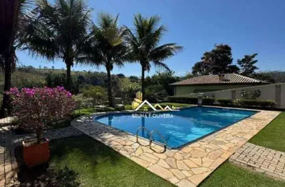 Chácara com 3 dormitórios à venda, 2285 m² por r$ 2.300.000,00 - alpes d ouro - bom jesus dos perdões/sp