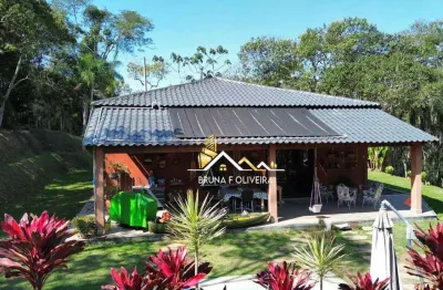 Chácara com 3 dormitórios à venda, 5000 m² por r$ 890.000 - nazare paulista - nazaré paulista/sp