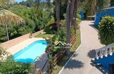 Chácara com 4 dormitórios à venda, 4000 m² por r$ 1.600.000 - centro - igaratá/sp