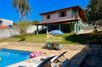 Chácara com 3 dormitórios à venda, 1200 m² por r$ 860.000 - jardim estância brasil - atibaia/sp