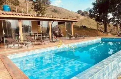 Sítio com 4 dormitórios à venda, 38000 m² por r$ 1.100.000,00 - nazare paulista - nazaré paulista/sp