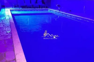 Chácara com 2 dormitórios à venda, 210 m² por r$ 395.000,00 - chácaras maringá - atibaia/sp