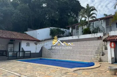 Chácara com 3 dormitórios à venda, 1145 m² por r$ 850.000,00 - jardim paulista - atibaia/sp