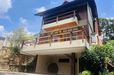 Casa em condomínio para venda em teresópolis, granja guarani, 4 dormitórios, 2 suítes, 4 banheiros, 2 vagas