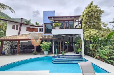 Casa em condomínio fechado com 4 quartos à venda na Alameda Angra dos Reis, 300, Toque-Toque Pequeno, São Sebastião