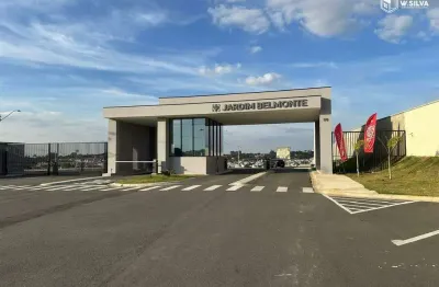 Terreno em condomínio à venda, condomínio jardim belmonte - indaiatuba/sp