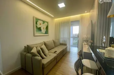 Apartamento mobiliado de 74 m² no edifício premium residence, indaiatuba - sp