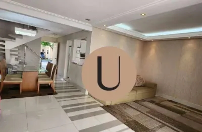 Sobrado em condomínio fechado alto padrão com 3 dormitórios à venda, por r$ 2.149.000 - demarchi - são bernardo do campo/sp