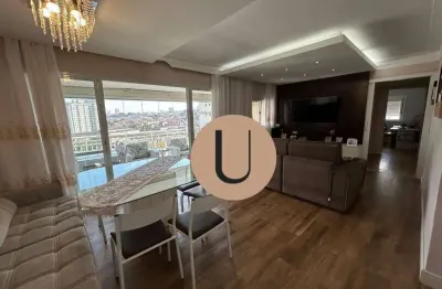 Apartamento de 105m² com 3 dormitorios, 2 suítes e varanda gourmet no condomínio vitality vila prudente