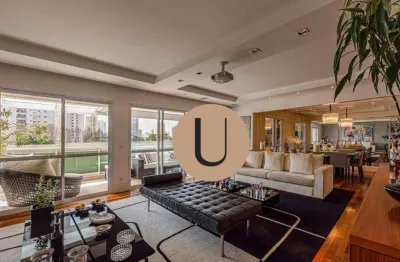 Apartamento com 4 dormitórios à venda, 245 m² por r$ 4.300.000,00 - brooklin paulista - são paulo/sp