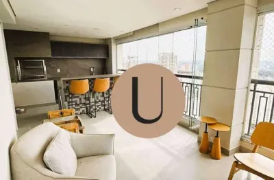 Apartamento com varanda gourmet! 3 suites, 4 vagas, lazer, andar alto! morumbi!