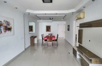 Apartamento semimobiliado, frente ao mar vista livre, 3 dormitórios, 2 suítes, 2 vagas, 133 m² de área útil,  no bairro aviação praia grande sp