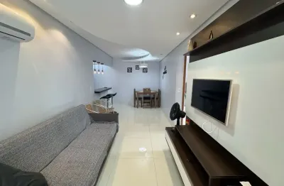 Apartamento tipo garden, mobiliado, 2 dormitórios, 1 suíte, 1 vaga, no bairro ocian praia grande - sp