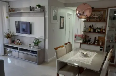 Apartamento 2 dorm, 1 vaga, ampla varanda. barreiros, são josé sc
