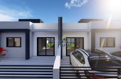 Casa com 2 dormitórios à venda, 43 m² por r$ 269.000,00 - brandalize - itapoá/sc