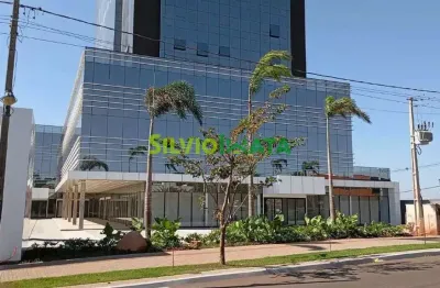 Sala comercial em edifício para locar no jardim cidade monções.