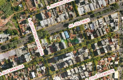 Terreno comercial à venda na av. colombro em maringá/pr com 552,45m² de terreno.