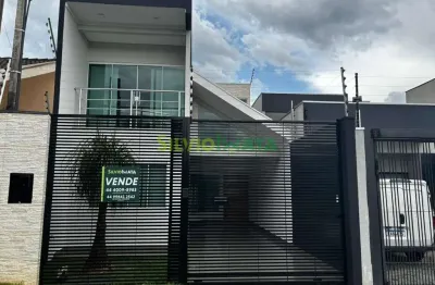 Excelente sobrado com lindo espaco gurmet, 04 quartos sendo 02 suites, para morar no jardim atami.
