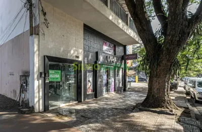 Sala comercial de fundo para locar na avenida cerro azul, próximo ao clube maringá.