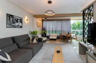 Apartamento de alto padrão com 154 m² úteis em frente ao parque do ingá  porteira fechada (totalmente mobiliado)