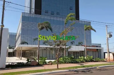 Sala comercial em edifício para locar no jardim cidade monções.