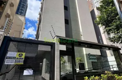 Excelente kitinet, construção nova, no ed. green seven, zona 07, próximo ao estádio willie davids.