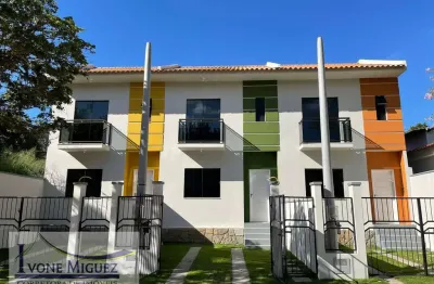 Casa 02 pavimentos em village são roque - miguel pereira, rj