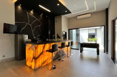 Imóvel de alto padrão com 3 quartos e 2 suítes no jardim terramérica ii, americana-sp - 205,99 m²