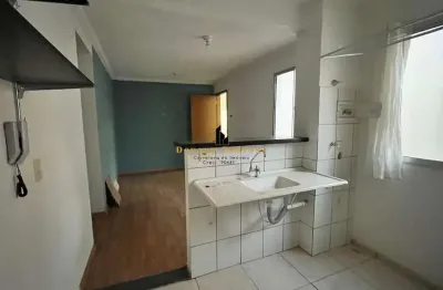 Apartamento à venda em americana-sp, jardim terramérica i: 2 quartos, 1 sala, 1 banheiro, 1 vaga - 49m²