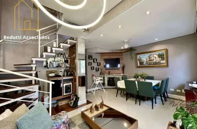 Cond. New Village - Sobrado 3d/1ste, escritório, ar-condicionado, lareira!