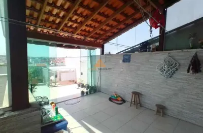 Cobertura para venda em santo andré, jardim las vegas, 2 dormitórios, 1 banheiro, 1 vaga