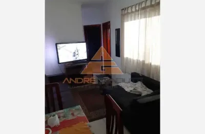 Apartamento para venda em santo andré, jardim santo andre, 2 dormitórios, 1 banheiro, 1 vaga