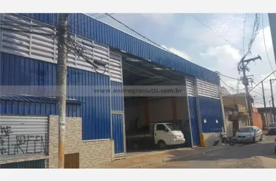 Galpão para venda em santo andré, vila tibirica, 2 banheiros