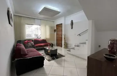 Sobrado para venda em santo andré, parque novo oratorio, 3 dormitórios, 1 suíte, 3 banheiros, 2 vagas