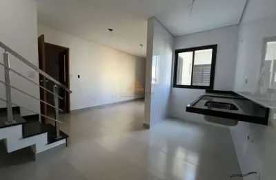 Cobertura para venda em santo andré, vila valparaiso, 2 dormitórios, 1 suíte, 2 banheiros, 2 vagas