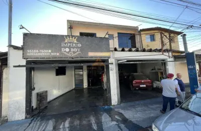 Prédio comercial para venda em santo andré, vila scarpelli, 2 dormitórios, 1 suíte, 2 banheiros, 2 vagas