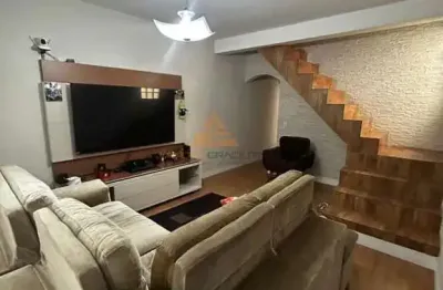 Sobrado para venda em santo andré, jardim telles de menezes, 3 dormitórios, 2 banheiros, 2 vagas