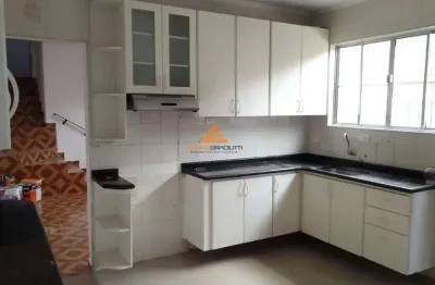 Casa para venda em santo andré, jardim santo andre, 2 dormitórios, 1 banheiro, 2 vagas