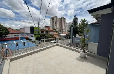 Sobrado para locação em santo andré, vila assuncao, 2 dormitórios, 3 banheiros, 1 vaga